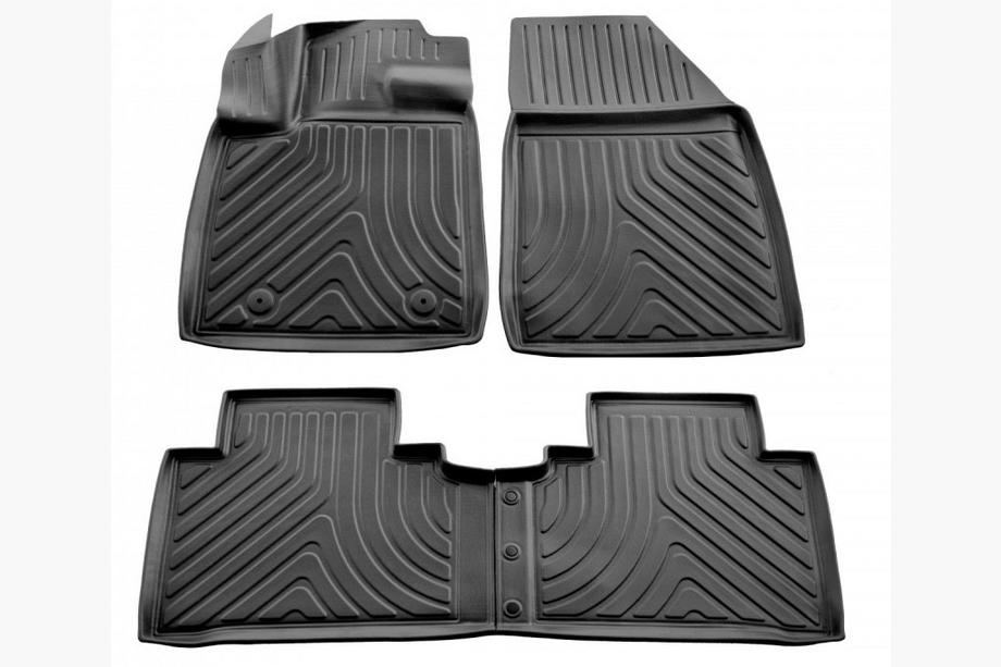 BYD Atto 3 2021– Stingray 3D gummimåtter til kabine (4 stk.) Image