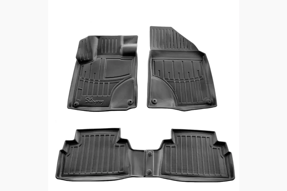 Geely Binyue/Coolray 2018– Stingray 3D gummimåtter til kabine (4 stk.) Image