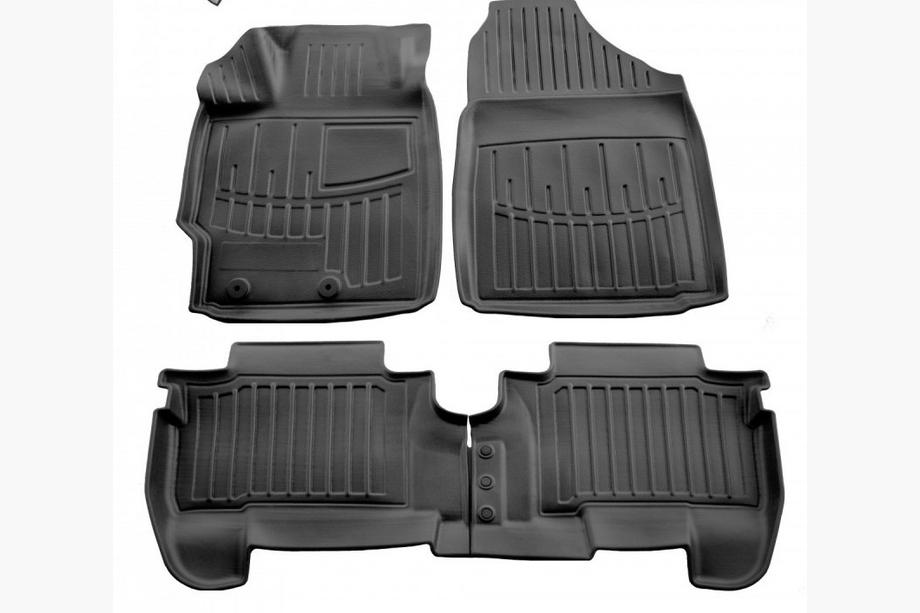 Toyota Yaris 2006–2011 Stingray 3D gummimåtter til kabine (4 stk.) Image