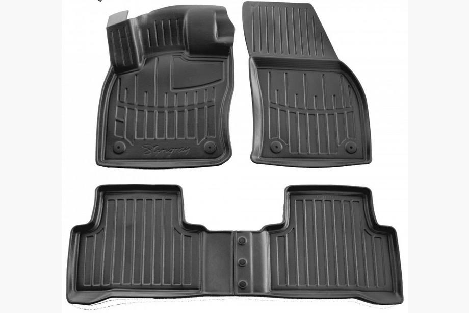 Volkswagen Touran 2015– Stingray 3D gummimåtter til kabine (4 stk.) Image