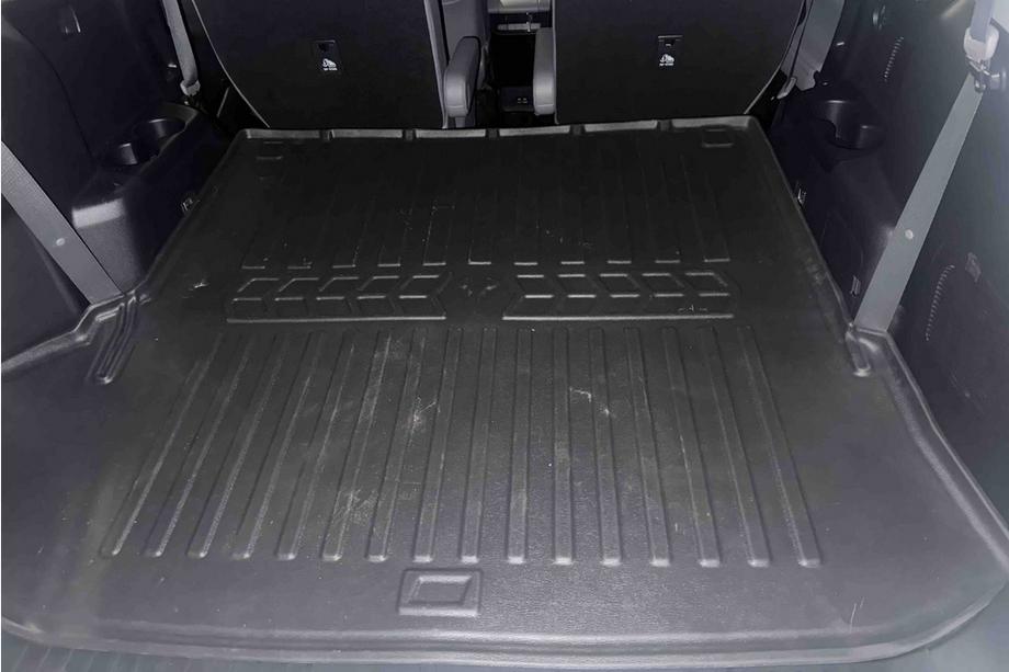 Toyota Highlander 2019– Stingray 3D bagagerumsmåtte (med subwoofer, 7-sæders med 3. sæderække nedfældet) Image