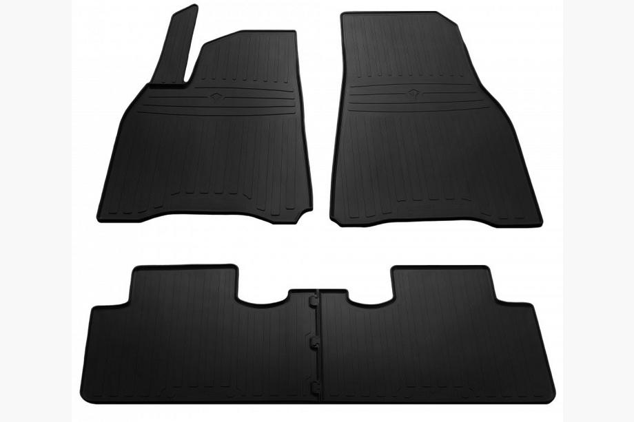 Tesla Model Y 2020– Stingray gummimåtter til kabinen (EU, 4 stk.) Image