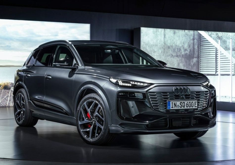Test af den nye elektriske crossover Audi SQ6 e-tron 2024