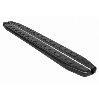 Sidetrin Fullmond Black (2 stk., aluminium)