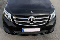 Mercedes Vito/V-klasse W447 2014– Frontemblem under glas, krom kant A2048806406 foto 2