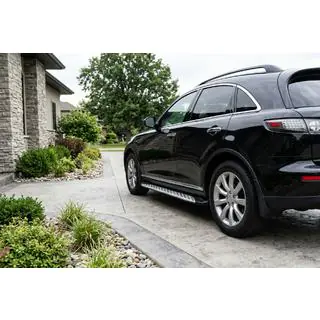 Sining sidetrin (2 stk., aluminium) foto 1