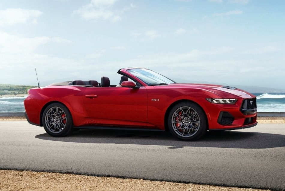 Test af Ford Mustang Convertible 2023