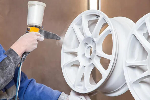 Pulverlakering: markant tuning til din bil