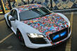 Stickerbombing af bilen: farverig udfordring eller smagløst? foto 3