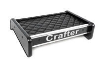 Volkswagen Crafter 2016– Instrumentbordshylde (sort med sort syning) foto 2