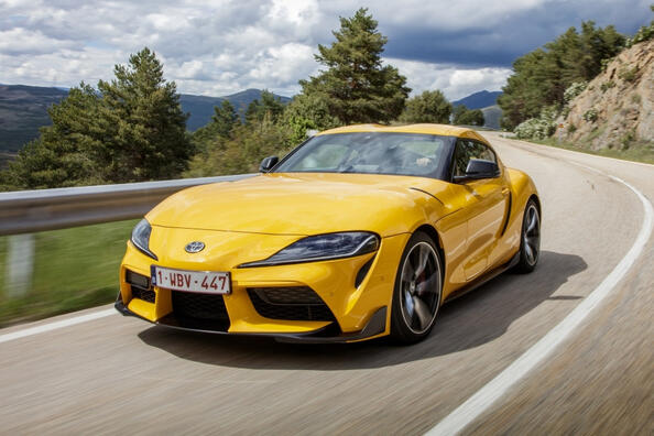 Test: Toyota Supra V generation sportscoupé