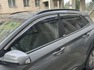 Hyundai Kona 2023– Vindafvisere med kromliste (4 stk., Niken) foto 2