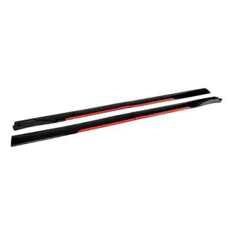 Universelle sideskørter/kanter Niken Red (ABS) (4 stk.) foto 4