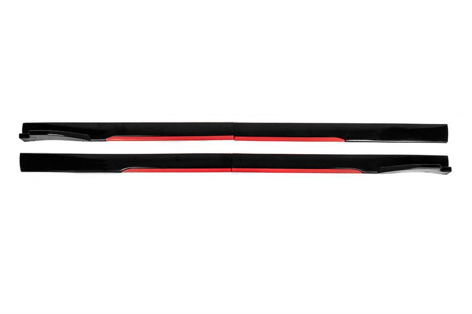 Universelle sideskørter/kanter Niken Red (ABS) (4 stk.) Foto 3