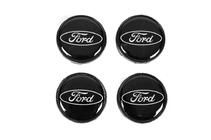Ford Centerkapsler til fælge 53/51 mm sorte frd5351b (4 stk) foto 1