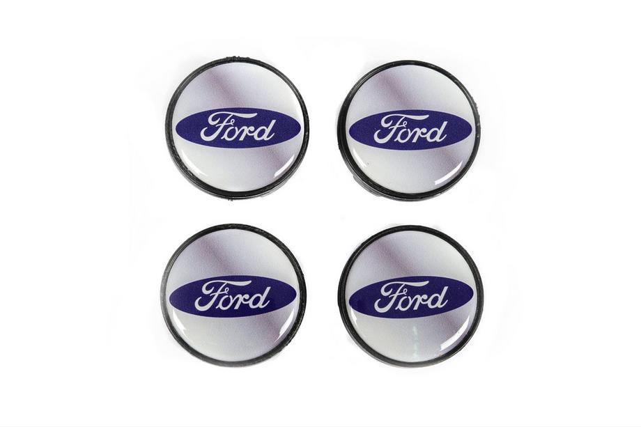 Ford Centercaps til fælge 53/51 mm grå frd5351g (4 stk) Image