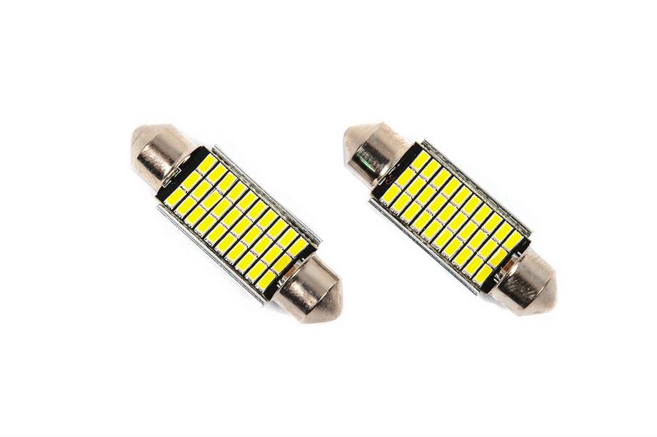 Niken C5W 12V LED rørpære L39mm (2 stk.) Foto 1