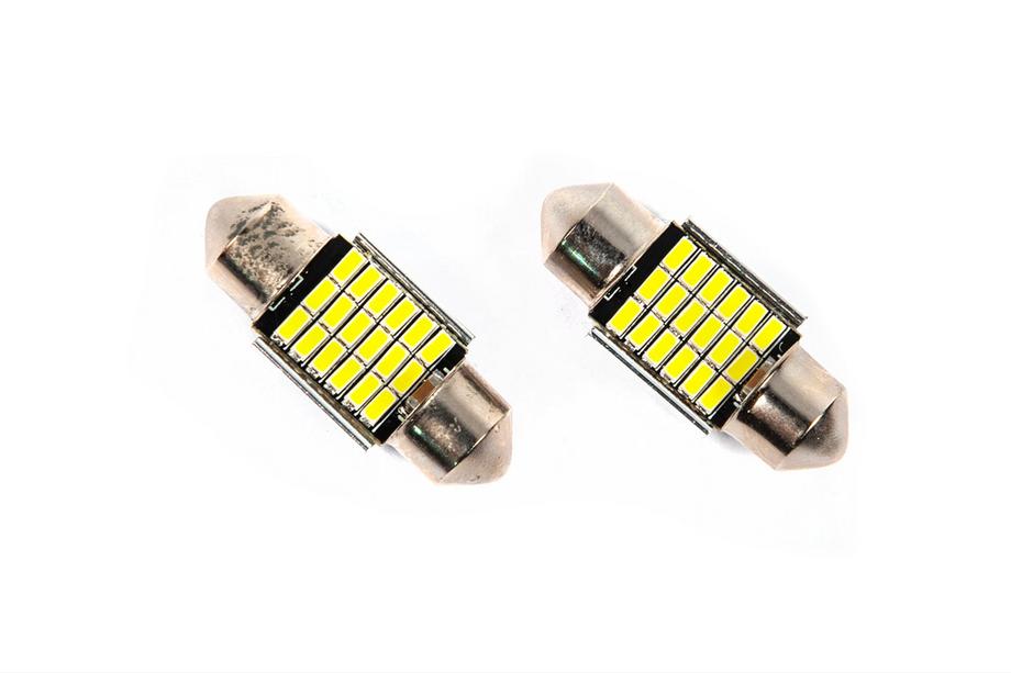 Niken C5W 12V LED festoonpære L31mm (2 stk.) Foto 1