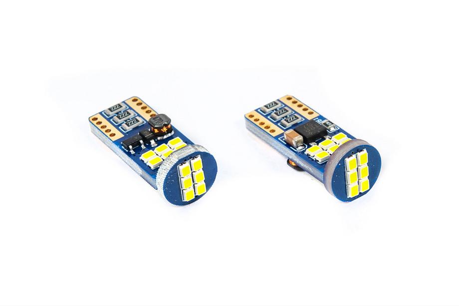 Indikatorpære Niken W5W 12V 18 LED (2 stk) V-1 Foto 1