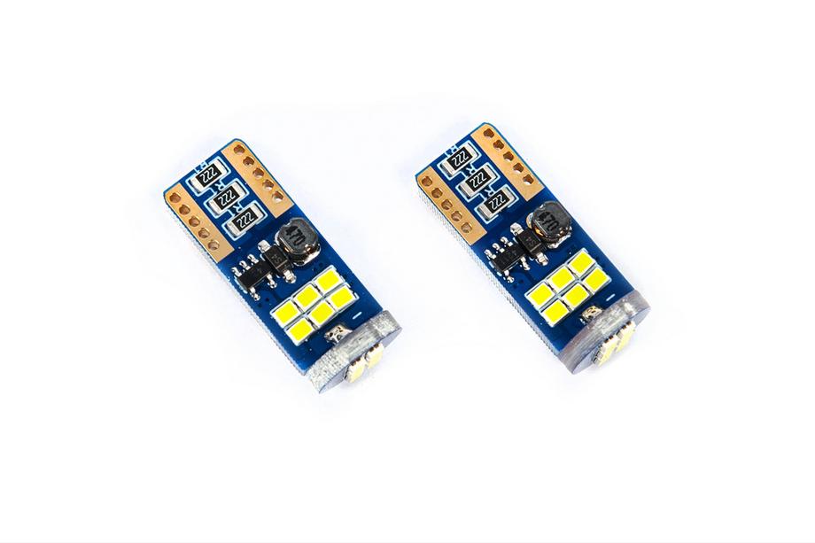 Indikatorpære Niken W5W 12V 18 LED (2 stk) V-1 Foto 2