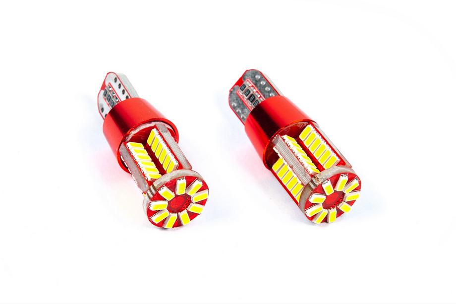 Niken W5W 12V 57 LED signallampe pære (2 stk) Foto 1
