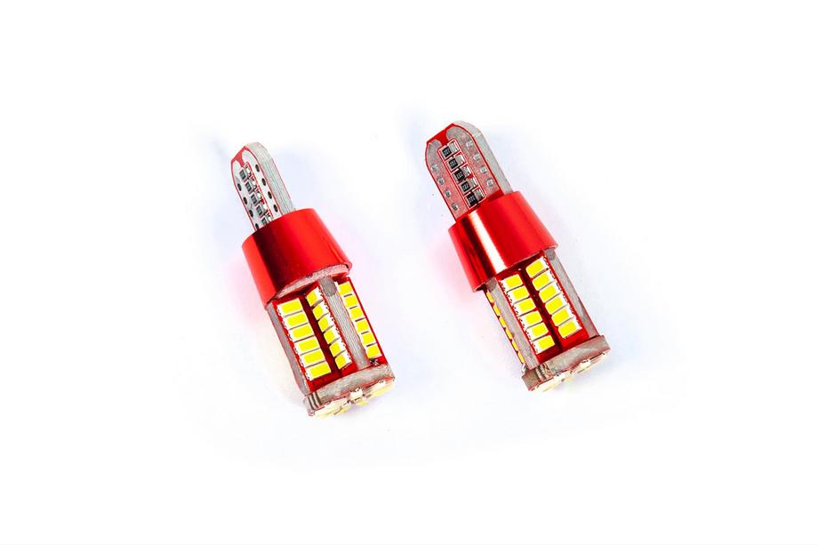 Niken W5W 12V 57 LED signallampe pære (2 stk) Foto 2