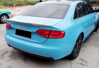 Audi A4 B8 2007–2015 DPT M4 spoiler (ABS, sort højglans) foto 3