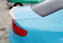 Audi A4 B8 2007–2015 DPT M4 spoiler (ABS, sort højglans) foto 4