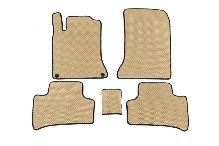 Mercedes B-klasse W246 2011–2018 EVA-bilmåtter (2014-2018, Electric, Beige) Foto 1