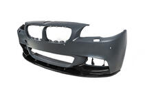 BMW 5-serie F10/F11 2010–2016 Frontlæbe til kofanger DPT Lip V-2 (til M-Performance, sort højglans) foto 12