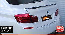 BMW 5-serie F10/F11 2010–2016 MP-Style bagspoiler (til F10, blank sort) foto 1