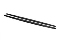 BMW 5-serie F10/F11 2010–2016 DPT V-1 sideskørt-forlængere (til M-Sport/M5 sideskørter, sort højglans) foto 10
