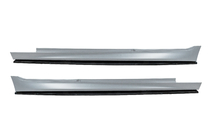 BMW 5-serie F10/F11 2010–2016 DPT V-1 sideskørt-forlængere (til M-Sport/M5 sideskørter, sort højglans) foto 6