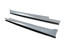 BMW 5-serie F10/F11 2010–2016 DPT V-1 sideskørt-forlængere (til M-Sport/M5 sideskørter, sort højglans) foto 5