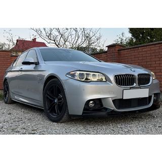 DPT V-1 sideskørt-forlængere (til M-Sport/M5 sideskørter, sort højglans) BMW 5-serie F10/F11 2010–2016 foto 1