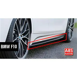 DPT V-2 sideskørt-extensions (til M-Sport/M5 sideskørter, sort højglans)