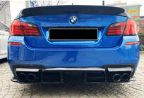 BMW 5-serie F10/F11 2010–2016 Bagdiffuser DPT V-1 (til M-Performance, sort højglans) foto 5
