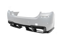 BMW 5-serie F10/F11 2010–2016 Bagdiffuser DPT V-1 (til M-Performance, sort højglans) foto 14