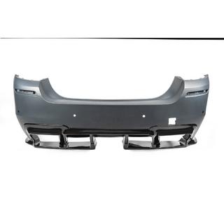 Bagdiffuser DPT V-1 (til M-Performance, sort højglans) BMW 5-serie F10/F11 2010–2016 foto 3