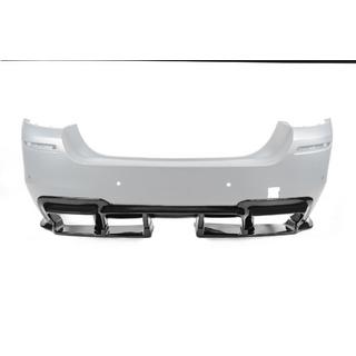 Bagdiffuser DPT V-1 (til M-Performance, sort højglans) BMW 5-serie F10/F11 2010–2016 foto 4