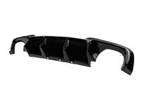 BMW 5-serie F10/F11 2010–2016 Bagdiffuser DPT V-2 (til M-Performance, blank sort) foto 14