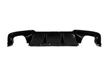 BMW 5-serie F10/F11 2010–2016 Bagdiffuser DPT V-2 (til M-Performance, blank sort) foto 13