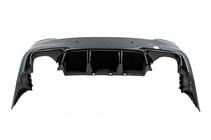 BMW 5-serie F10/F11 2010–2016 Bagdiffuser DPT V-2 (til M-Performance, blank sort) foto 9