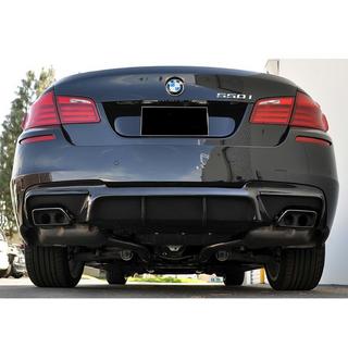 Bagdiffuser DPT V-2 (til M-Performance, blank sort) BMW 5-serie F10/F11 2010–2016 foto 1