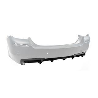 Bagdiffuser DPT V-2 (til M-Performance, blank sort) BMW 5-serie F10/F11 2010–2016 foto 2