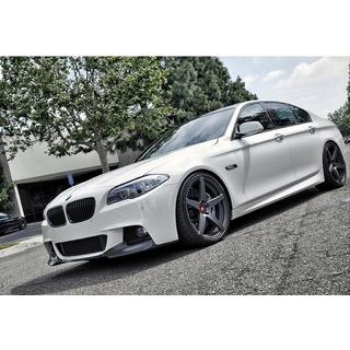 Frontkofanger læbespoiler DPT Lip V-3 (til M-Performance, blank sort) BMW 5-serie F10/F11 2010–2016 foto 3