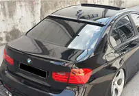BMW 3-serie F30/F31 2012–2019 DPT spoiler (til F30/F80, sort højglans) foto 1