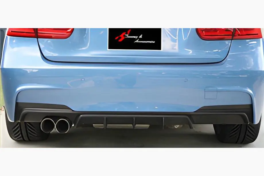 BMW 3-serie F30/F31 2012–2019 Bagdiffuser DPT V-1 (til M Performance, sort højglans) Image