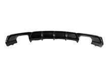 BMW 3-serie F30/F31 2012–2019 Bagerste diffuser DPT V-2 (til M Performance, blank sort) foto 2