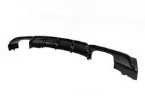 BMW 3-serie F30/F31 2012–2019 Bagerste diffuser DPT V-2 (til M Performance, blank sort) foto 3